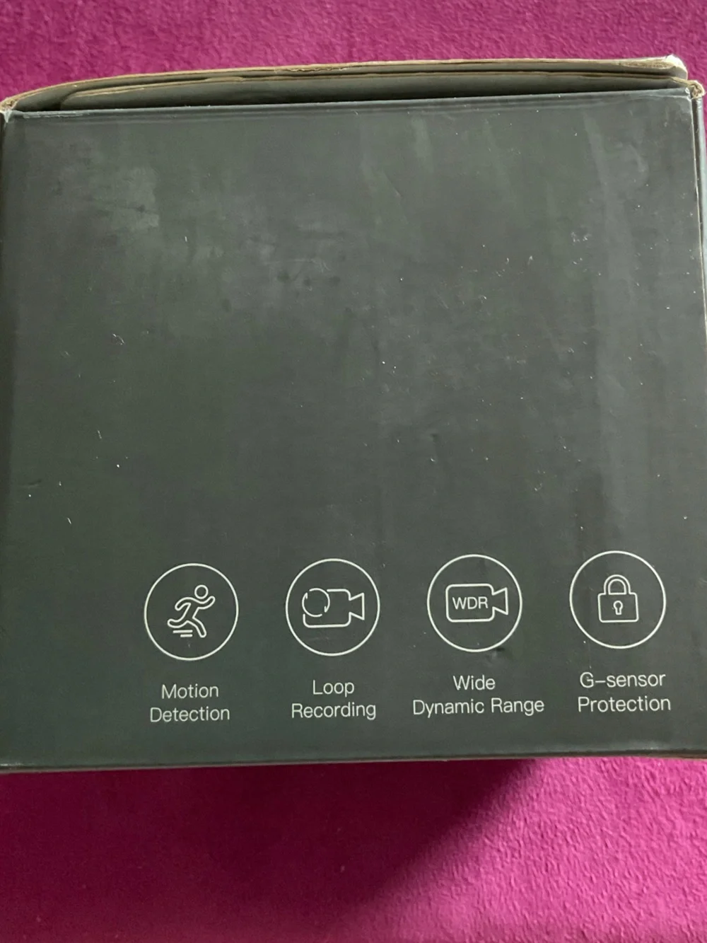 Apeman C420 Dash Camera - Black - 1080P Full HD, NIB